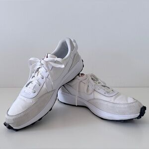 Nike Waffle Debut White Sneakers